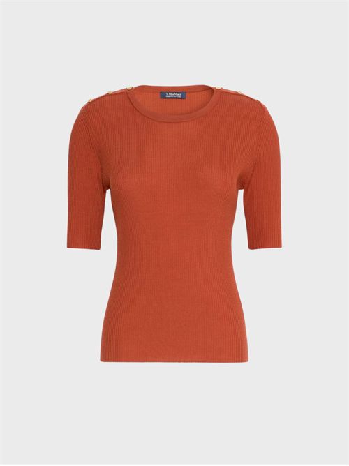 Ribbed pure wool knit with jewel buttons S' MAX MARA | 2629366081600008